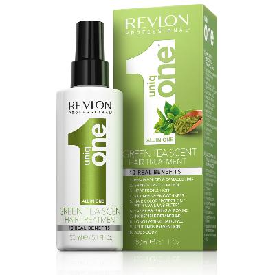 UNIQ ONE "GREEN TEA" Hair Treatement REVLON fl.spray150ml