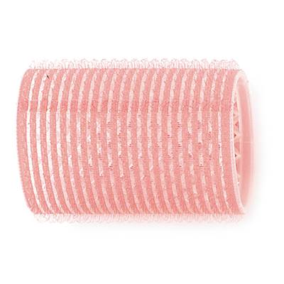 6 Rouleaux VELCRO ROSE FLUO "HAIRCARE" D44mm