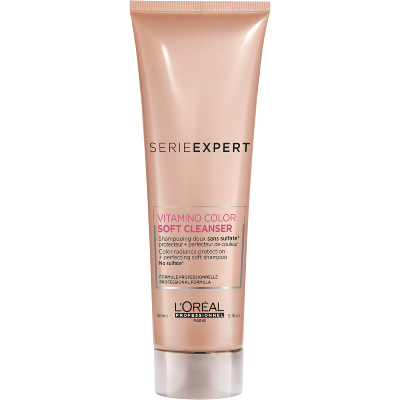 Shampooing ss Sulfate VITAMINO SOFTCLEAN che.colorés l'Oréal Tube150ml