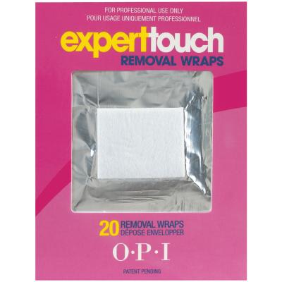 EXPERT TOUCH Removal WRAPS x 20 OPI