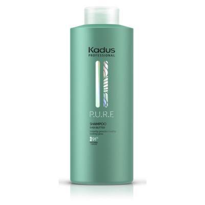 Shampooing PURE Cheveux Secs/Ternes 91% Produits Naturels "KADUS" LITRE